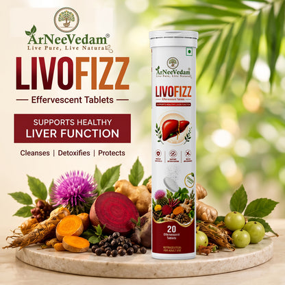 LivoFizz Tablets (Pack of 3 * 20 Tablets)