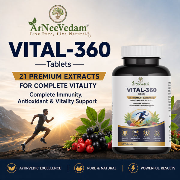 Vital 360 Tablets (Pack of 30 Tablets)