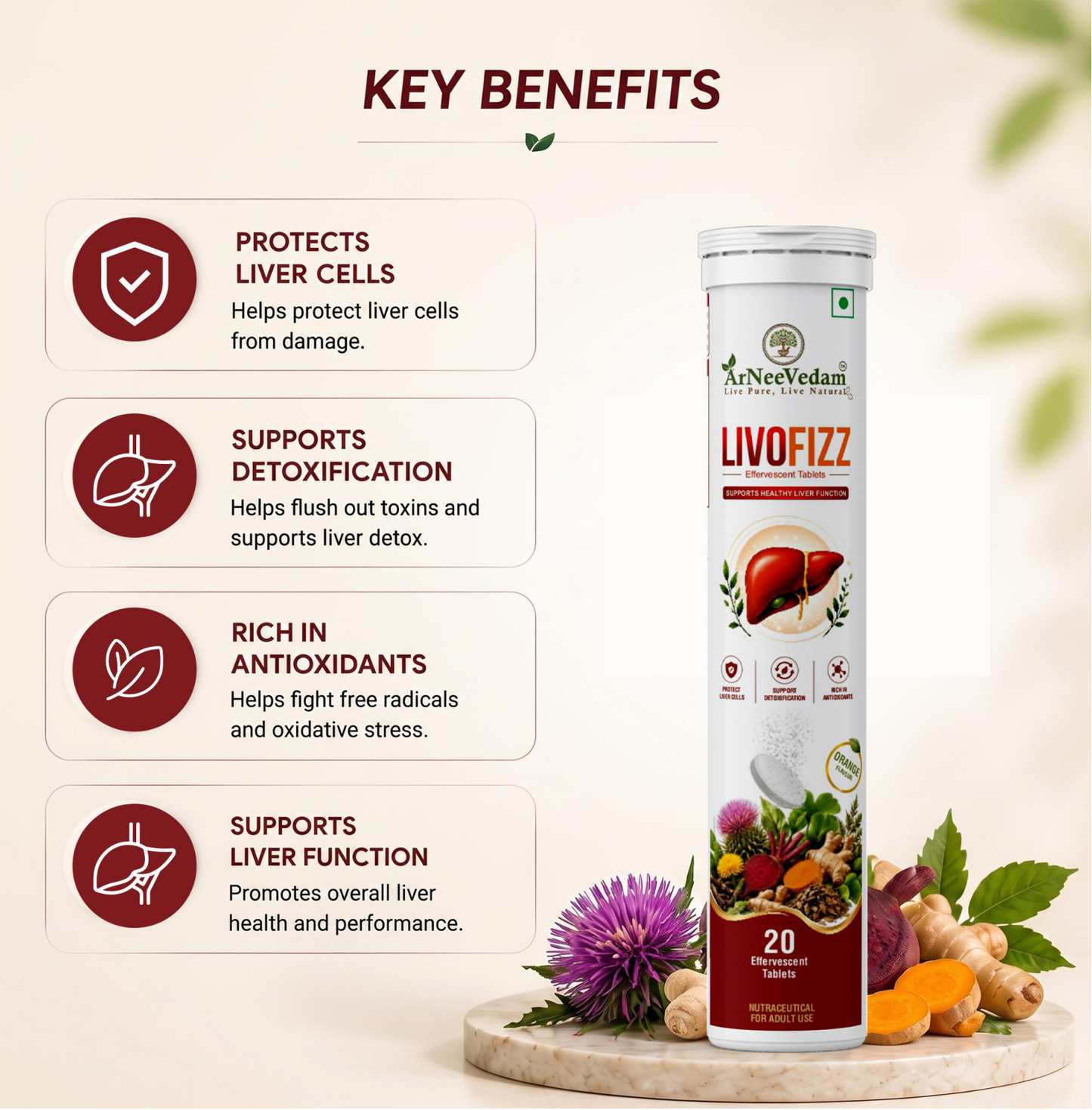 LivoFizz Tablets